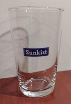 Vintage Sunkist Limonade Glaasje 16cl Jaren ‘70. (A2), Verzamelen, Merken en Reclamevoorwerpen, Ophalen of Verzenden, Gebruikt