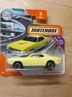 matchbox auto 1970 plymounth cuda geel nieuw, Kinderen en Baby's, Speelgoed | Speelgoedvoertuigen, Ophalen of Verzenden