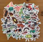 Vlinders, libellen, bijen, insecten stickers, Verzenden, Nieuw, Meerdere stickers