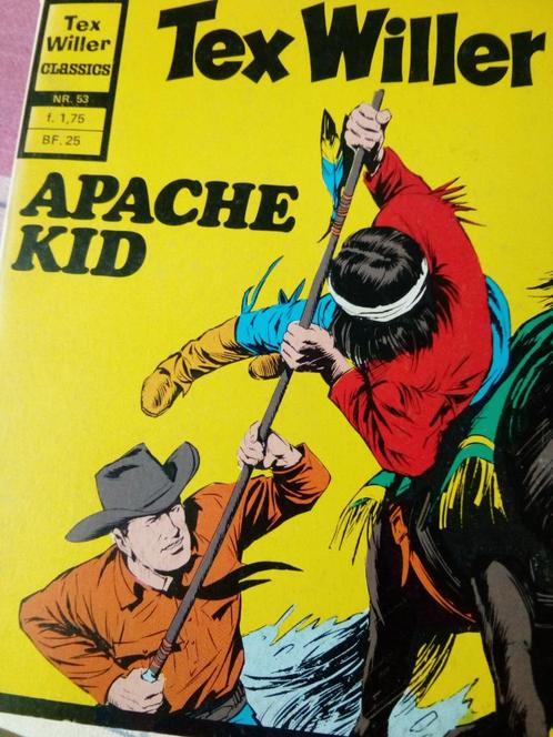 Tex willer 8 deeltjes apache kid etc bieden voor de 8 samen, Boeken, Stripboeken, Gelezen, Meerdere stripboeken, Ophalen