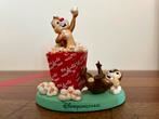 Knabbel & Babbel popcorn beeld Chip & Dale Disney Paris, Ophalen of Verzenden, Overige figuren, Zo goed als nieuw, Beeldje of Figuurtje