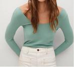 Pastel green top (Mango), Kleding | Dames, Tops, Mango, Nieuw, Ophalen of Verzenden, Lange mouw