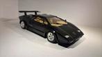 Lamborghini countach 5000 black polistil1.18, Hobby en Vrije tijd, Modelauto's | 1:18, Overige merken, Ophalen of Verzenden, A