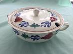 Boerenbont soepschaal soepterrine 24 cm zgan, Antiek en Kunst, Ophalen of Verzenden
