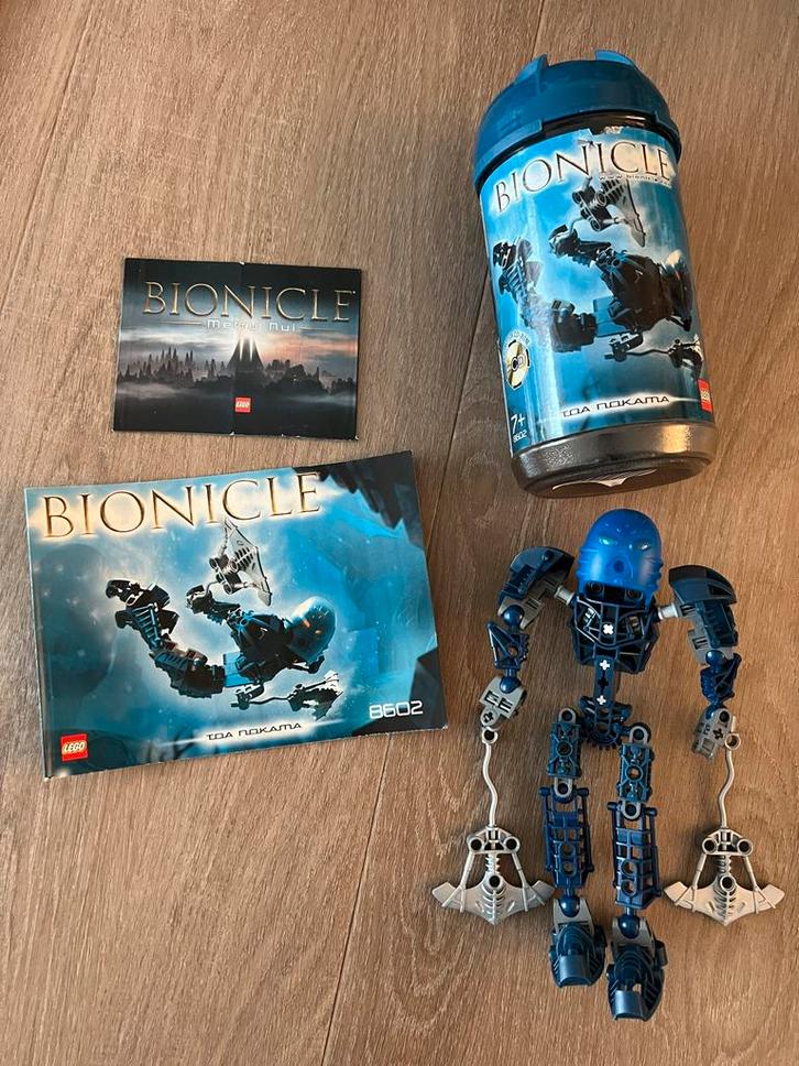 Lego Bionicle 8602 Toa Nokama - Mist onderdelen, Kinderen en Baby's, Speelgoed | Duplo en Lego, Gebruikt, Lego, Complete set, Ophalen of Verzenden
