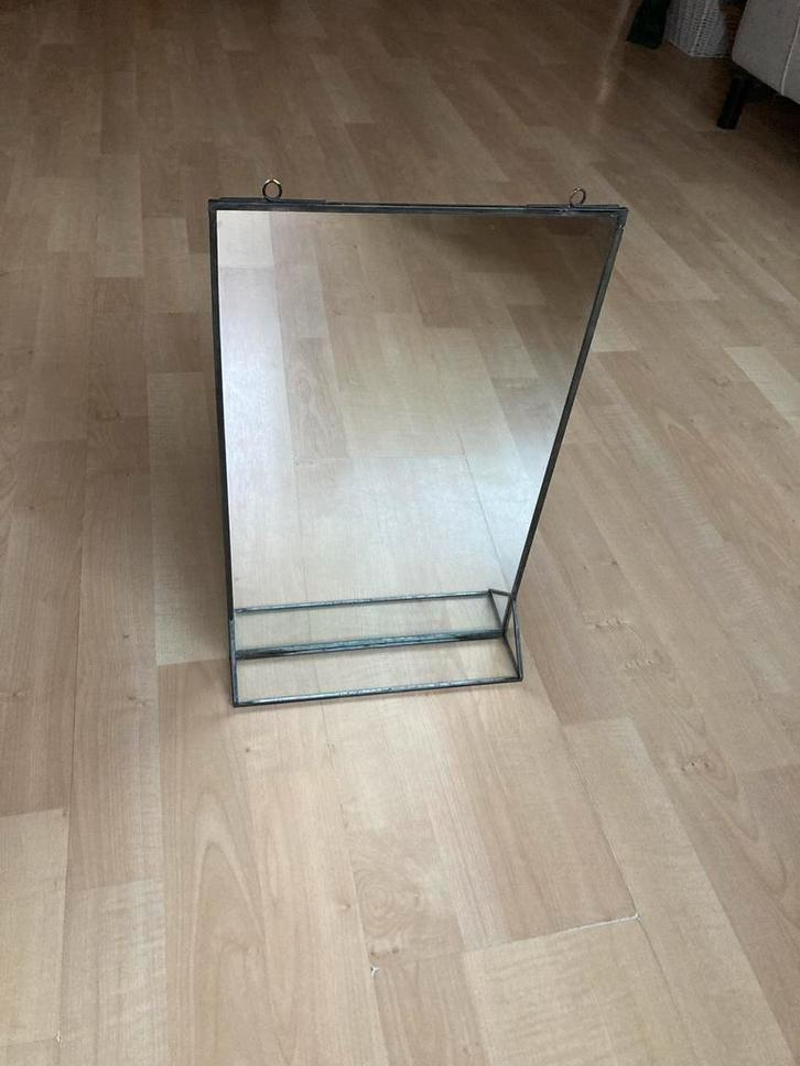 Glas-in-lood spiegel | Loods 5, Huis en Inrichting, Woonaccessoires | Spiegels, Zo goed als nieuw, Minder dan 50 cm, Minder dan 100 cm