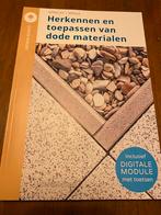 Herkennen en toepassen van dode materialen, Boeken, Nieuw, Beta, Eric Soer en Henriet Wolbers, Ophalen of Verzenden