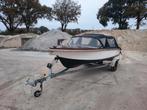 Nette boot polaris 11 met yamaha 9.9 pk, Watersport en Boten, Motorboten en Motorjachten, Ophalen, Gebruikt, ., .