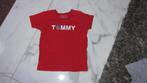 68 TOMMY HILFIGER rood shirt, Kinderen en Baby's, Babykleding | Maat 68, Shirtje of Longsleeve, Jongetje, Zo goed als nieuw, Verzenden