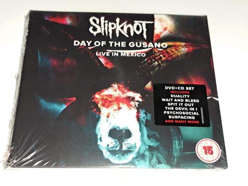 CD+DVD Slipknot – Day Of The Gusano DIGIPAK, Cd's en Dvd's, Cd's | Hardrock en Metal, Nieuw in verpakking, Ophalen of Verzenden