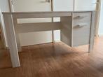 Wit houten bureau, Zo goed als nieuw, Ophalen, Bureau
