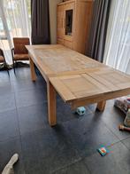 Massief Essen Eettafel met Uitschuifbladen, Ophalen, 100 tot 150 cm, Vijf personen of meer, Tijdloos