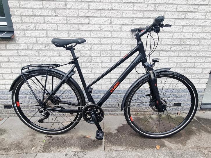 Cube Nature Disc EQ 3x10 XT hybride damesfiets rijklaar, Fietsen en Brommers, Fietsen | Dames | Sportfietsen en Toerfietsen, Zo goed als nieuw