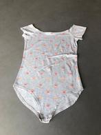 Grijs/blauw/roze Lefties body, maat XL = M, Maat 38/40 (M), Ophalen of Verzenden, Zo goed als nieuw, Korte mouw