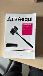 2022, ArsAequi, Sociale wetenschap, Ophalen of Verzenden, Zo goed als nieuw