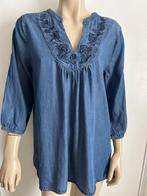 Lady Blush leuke blouse/tuniek/top, Blauw, Maat 42/44 (L), Zo goed als nieuw, Verzenden