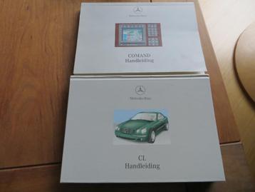 NL instructieboek Mercedes CL 500, CL 600 +COMAND C215 2000 beschikbaar voor biedingen
