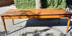 Antieke Tafel van iepenhout. Afmeting 83x220x72cm., Huis en Inrichting, Tafels | Eettafels, Ophalen, Gebruikt, 200 cm of meer