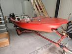 Speedboot met trailer, Watersport en Boten, Bootonderdelen, Ophalen, Zo goed als nieuw