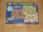 Jan van Haasteren - 3x1000 stuks, Ophalen of Verzenden, 500 t/m 1500 stukjes, Zo goed als nieuw, Legpuzzel