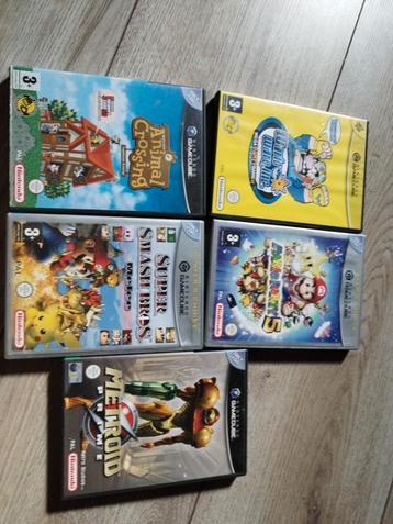 Diverse games nintendo GameCube beschikbaar voor biedingen
