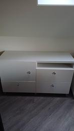 2 Kasten 120x75x40 met glasplaat en softclose, Huis en Inrichting, Kasten | Dressoirs, Ophalen, Met plank(en), Gebruikt, 100 tot 150 cm