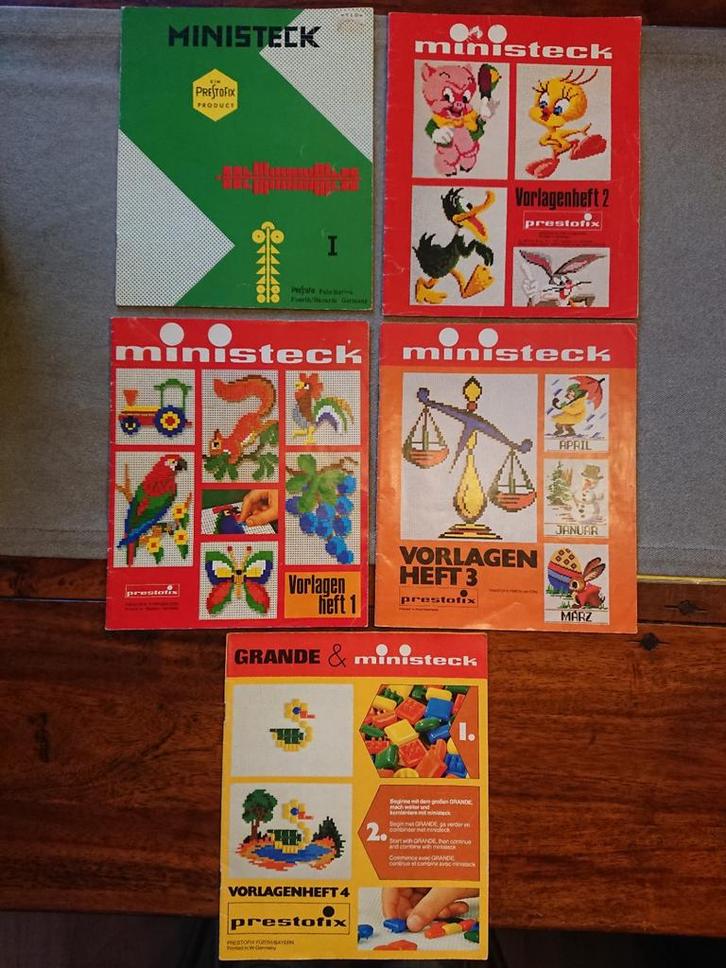 Voorbeeld boeken ministeck, Hobby en Vrije tijd, Ministeck, Voorbeeldboek, Ophalen of Verzenden