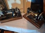 Twee antieke Singer naaimachines, Antiek en Kunst, Antiek | Naaimachines, Ophalen of Verzenden