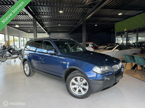 BMW X3 3.0i - Youngtimer - Leder - Memory - Panoramadak - Le, Auto's, BMW, Bedrijf, Te koop, X3, 4x4, ABS, Airbags, Airconditioning