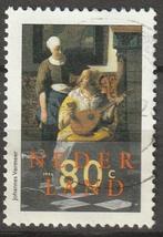 Nederland 1996 1665 Vermeer 80c, Gest, Postzegels en Munten, Postzegels | Nederland, Ophalen of Verzenden, Na 1940, Gestempeld