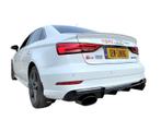RS3 BUMPER Diffuser | AUDI A3 8V | 2016-2019 | SLINE Sedan, Ophalen of Verzenden