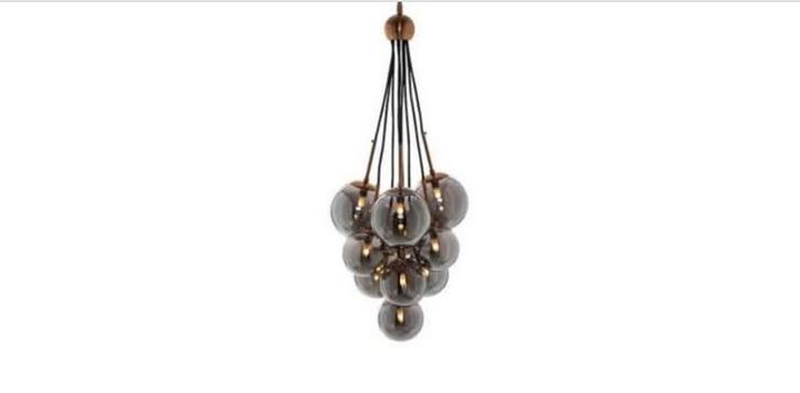 2x Nieuwe Richmond Beryl Hanglamp, Huis en Inrichting, Lampen | Hanglampen, Nieuw, Minder dan 50 cm, Glas, Ophalen of Verzenden