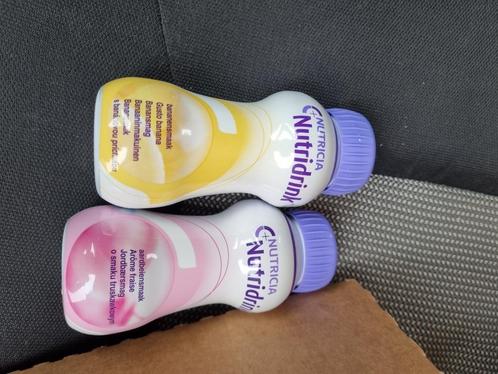 64 flesjes Nutridrink aardbei en banaan 200ml, Sport en Fitness, Gezondheidsproducten en Wellness, Nieuw, Poeder of Drank, Ophalen of Verzenden