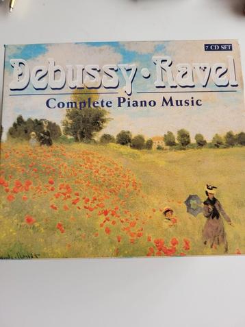 Debussy & Ravel - Complete Piano Music (7 CD Boxset) beschikbaar voor biedingen
