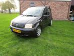 Fiat Panda 1.2 44KW 60PK 2007 Zwart, Voorwielaandrijving, Stof, 1242 cc, Zwart