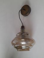 Lamp dikke gekleurde glas  - zgan, Ophalen, Zo goed als nieuw, Glas, Minder dan 50 cm