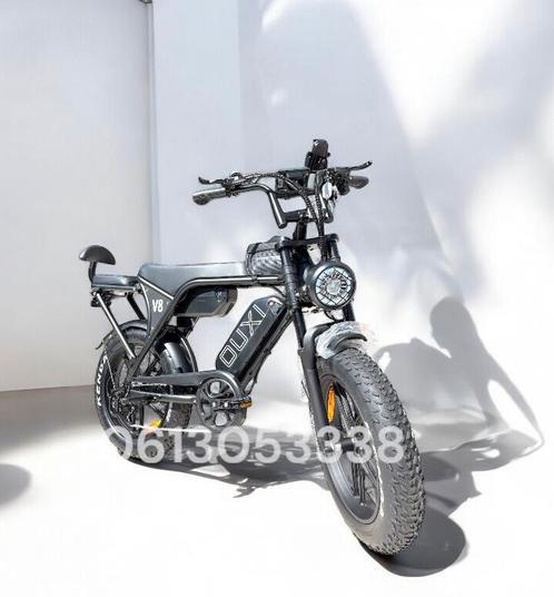 fatbike ouxi v8 max dubbel accu €999.-rijklaar+alarm, Fietsen en Brommers, Elektrische fietsen, Zo goed als nieuw, Overige merken