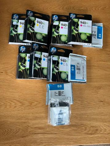 HP 940 Kleuren Cartridges beschikbaar voor biedingen