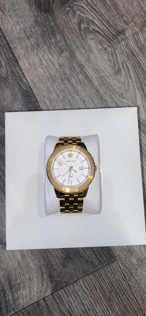 VERSACE VEBK00518 Univers 43 Mm Heren Horloge, Sieraden, Tassen en Uiterlijk, Horloges | Heren, Zo goed als nieuw, Polshorloge