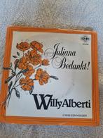 Willy Alberti - Juliana bedankt, Ophalen of Verzenden, Gebruikt, Overige formaten, Levenslied of Smartlap