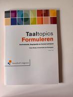 Cees Braas - Taaltopics formuleren, Ophalen of Verzenden, Zo goed als nieuw, Cees Braas; Annemieke de Schepper