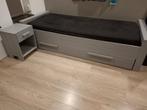 Eenpersoonsbed met bedlade, Ophalen, Gebruikt, 90 cm, Eenpersoons