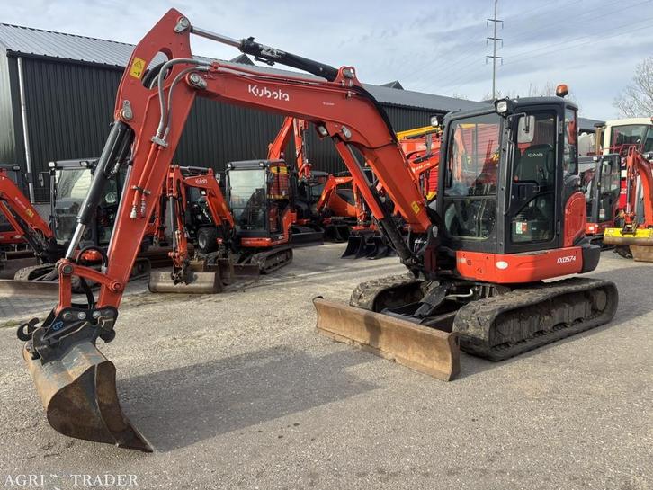 KUBOTA KX057-4, Zakelijke goederen, Machines en Bouw | Kranen en Graafmachines, Graafmachine, Ophalen of Verzenden