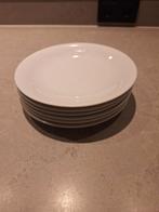 6 Ontbijtbordjes Casa Mesa - Wit, Huis en Inrichting, Gebruikt, Keramiek, Ophalen of Verzenden, Bord(en)