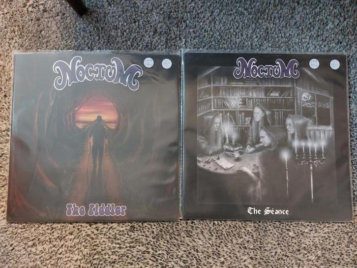2 lp's Noctum - The Riddler & The Seance Vinyl, Cd's en Dvd's, Vinyl | Rock, Zo goed als nieuw, Alternative, 12 inch, Ophalen of Verzenden