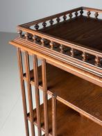 Boekenmolen eiken ca. 1900 antiek, Ophalen, Zo goed als nieuw