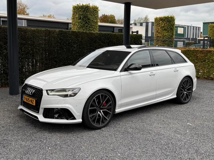 Audi A6 RS6 plus performance 2018 Scherp Geprijsd!, Auto's, Audi, Particulier, Benzine, Stationwagon, Automaat, Geïmporteerd, Wit