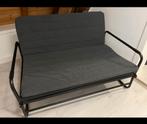 IKEA Slaapbank - Grijs/zwart, Huis en Inrichting, Ophalen, Gebruikt, Tweepersoons, Overige maten