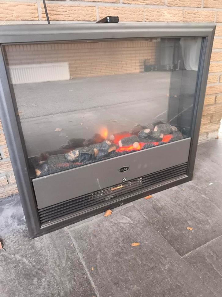 Ruby Elektrische Haard - Sfeervol en Warm, Huis en Inrichting, Haarden, Gebruikt, Elektrische haard, Ophalen