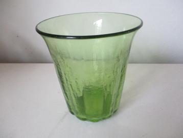 Bambusa glasservies W J Rozendaal Kristalunie vaas bloempot beschikbaar voor biedingen